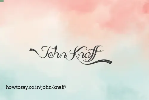 John Knaff