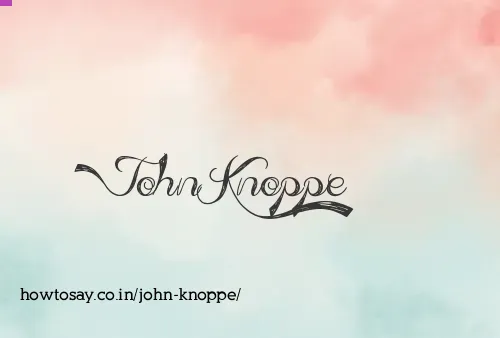 John Knoppe