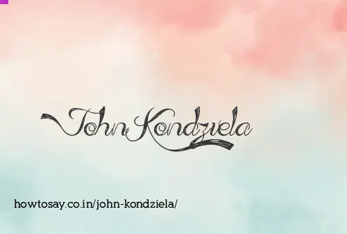 John Kondziela