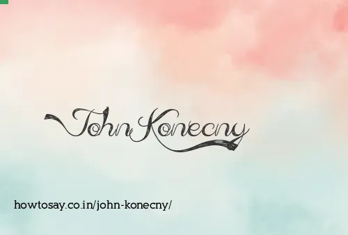 John Konecny