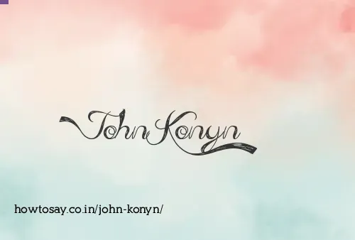 John Konyn