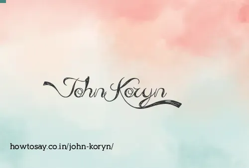 John Koryn