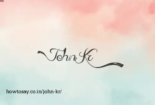 John Kr