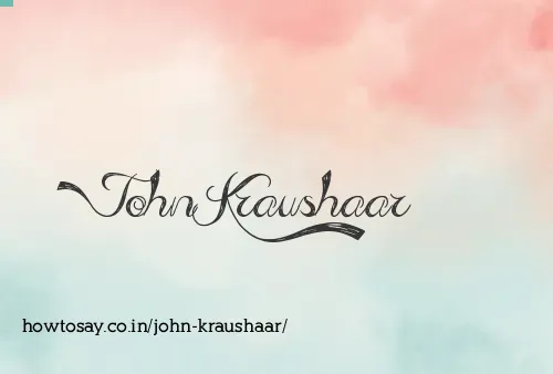 John Kraushaar