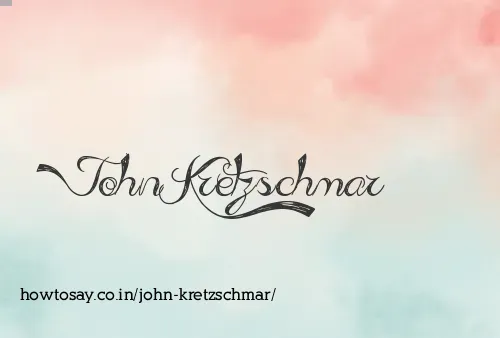 John Kretzschmar