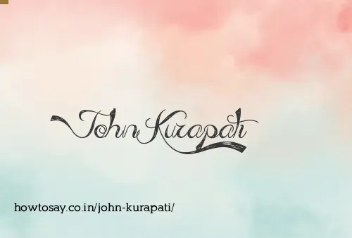 John Kurapati