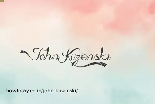 John Kuzenski