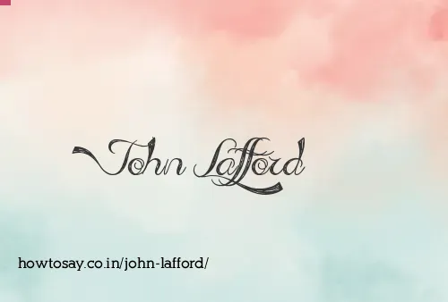 John Lafford