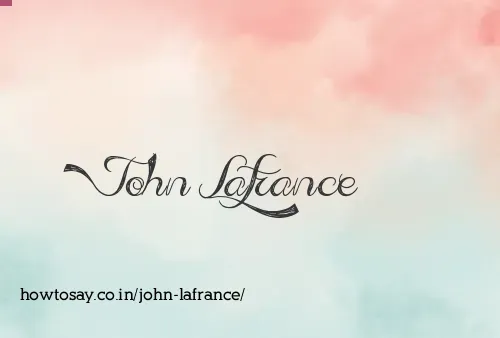 John Lafrance