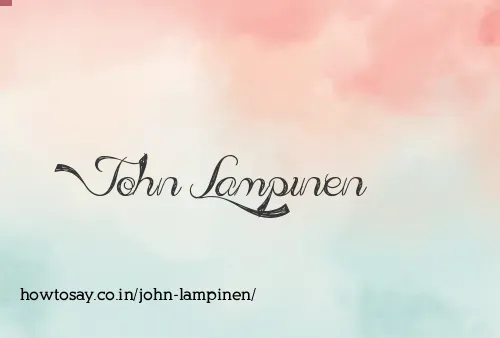 John Lampinen