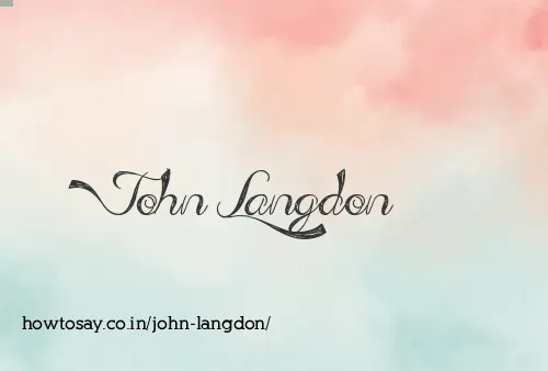 John Langdon