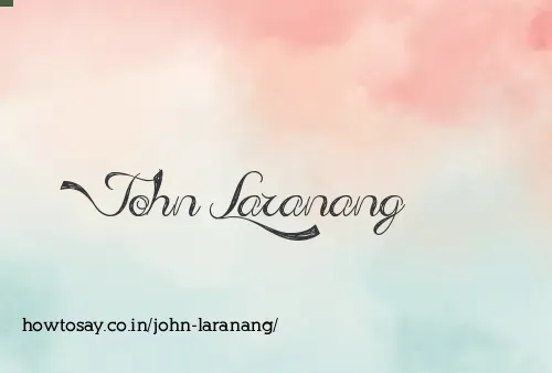 John Laranang
