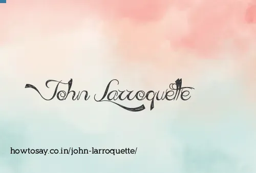 John Larroquette