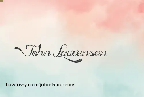 John Laurenson