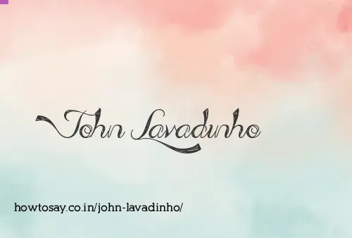 John Lavadinho