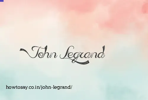 John Legrand