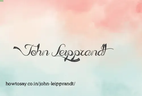 John Leipprandt