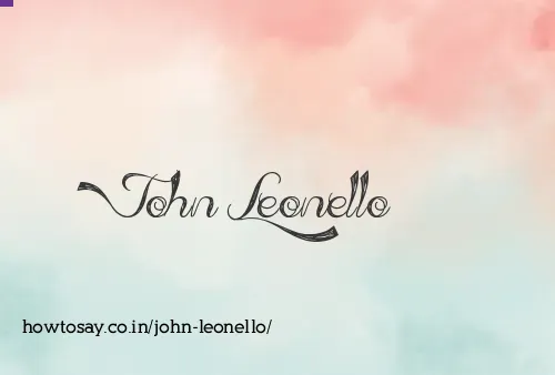 John Leonello