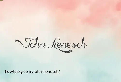 John Lienesch