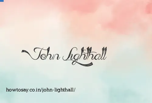 John Lighthall