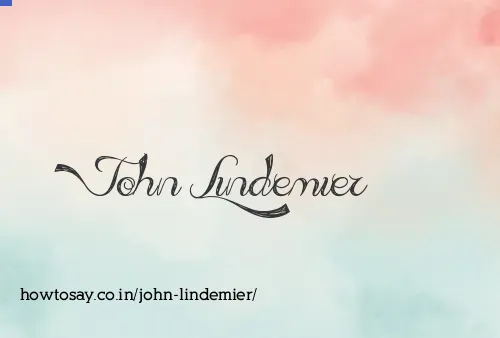John Lindemier