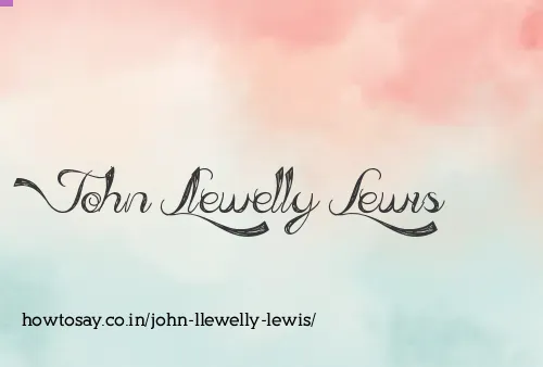 John Llewelly Lewis