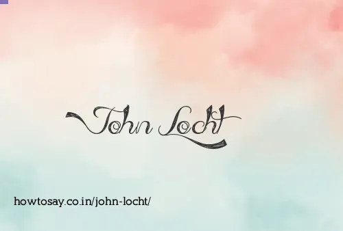 John Locht