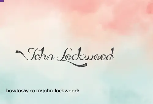 John Lockwood