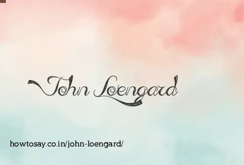 John Loengard