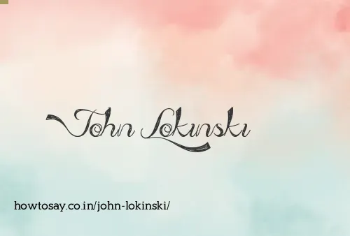 John Lokinski