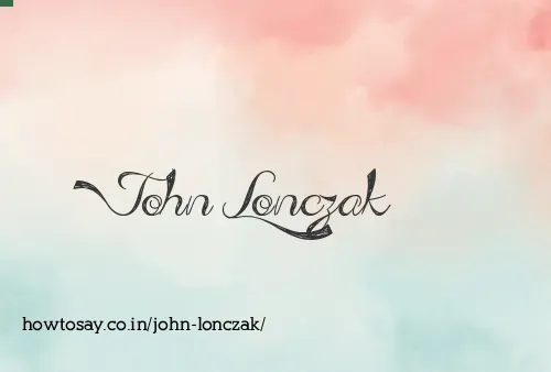 John Lonczak