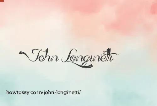 John Longinetti
