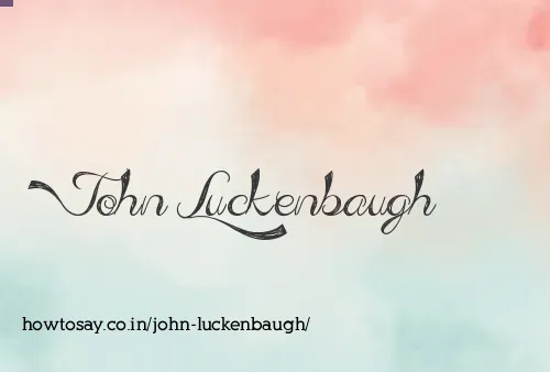 John Luckenbaugh
