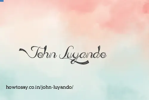 John Luyando