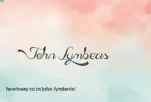 John Lymberis