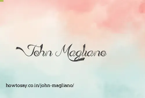 John Magliano