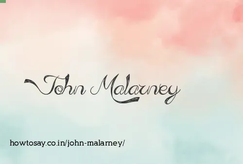 John Malarney