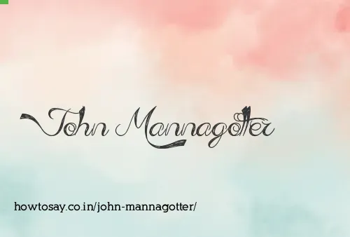 John Mannagotter