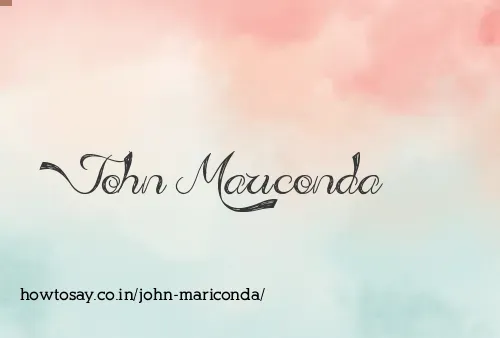 John Mariconda