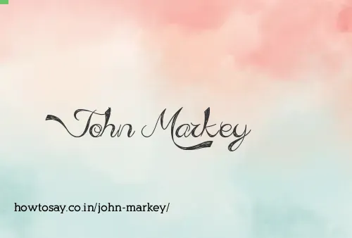 John Markey
