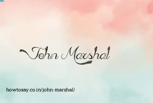 John Marshal