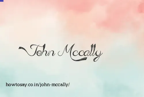 John Mccally