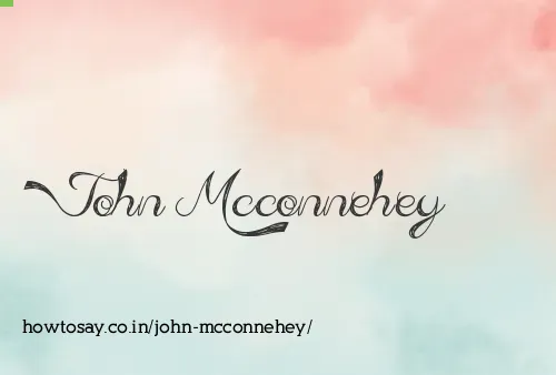 John Mcconnehey