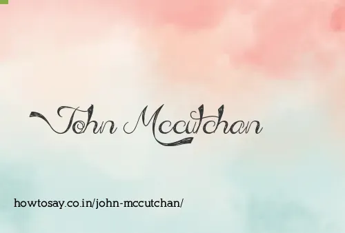 John Mccutchan