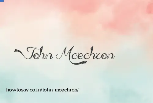 John Mcechron
