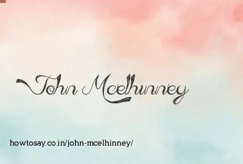 John Mcelhinney