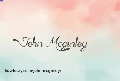 John Mcginley