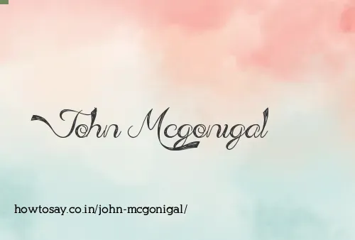 John Mcgonigal