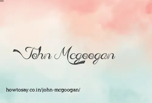 John Mcgoogan