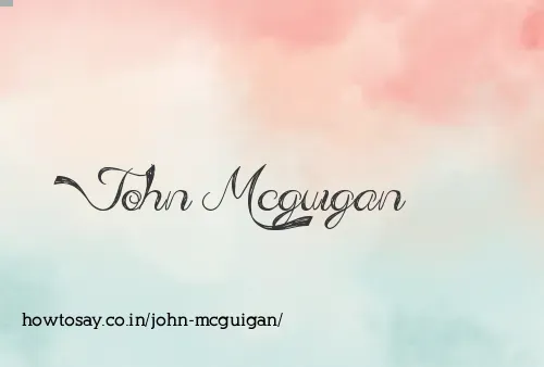 John Mcguigan